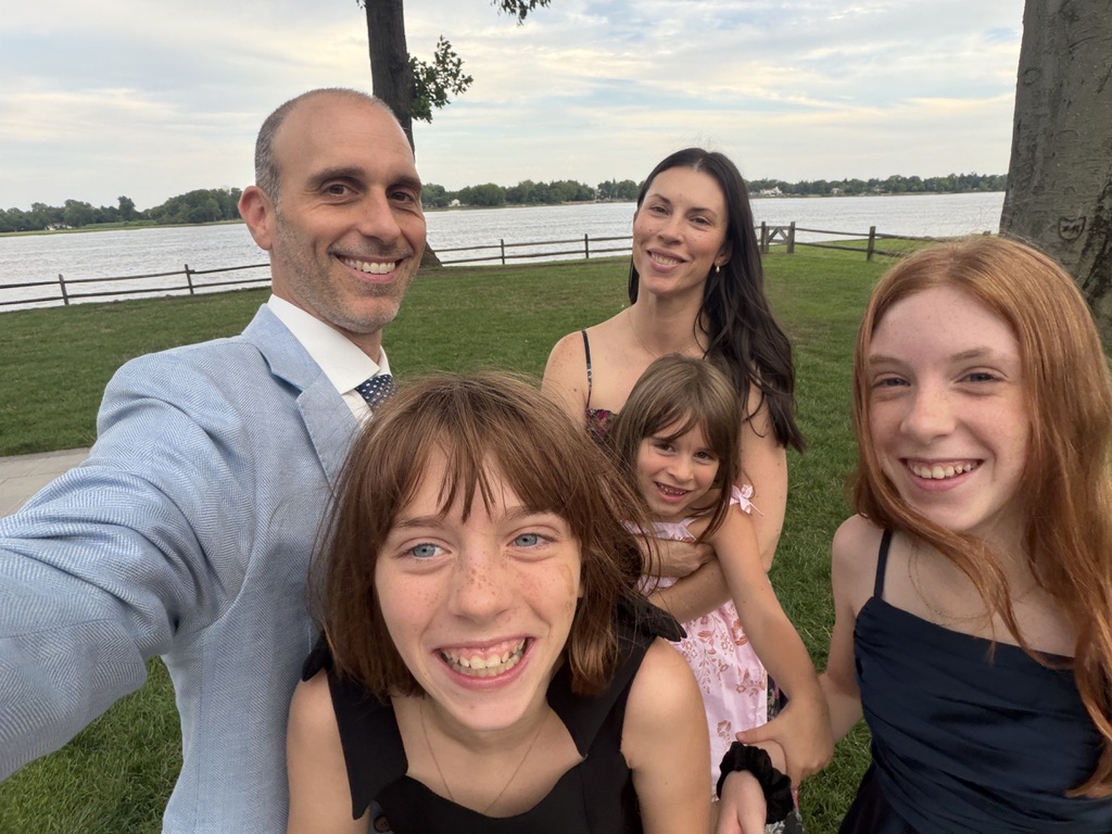 JP and Jaime Albano with their three daughters